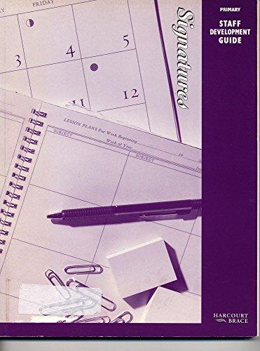 Book Primary Staff Development Guide (Signatures, Primary) free