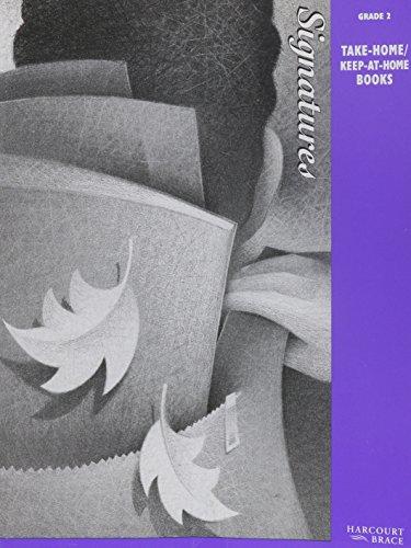Book Harcourt School Publishers Signatures: Take-home Book Volume 1 Grade 2 free