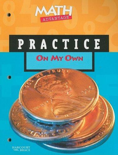 Book Math Advantage On My Own Practice Workbook, Grade 1 (math Advantage 98 Y034) free