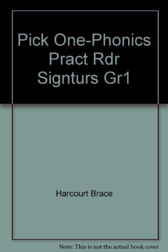Book Pick One-Phonics Pract Rdr Signturs Gr1 free
