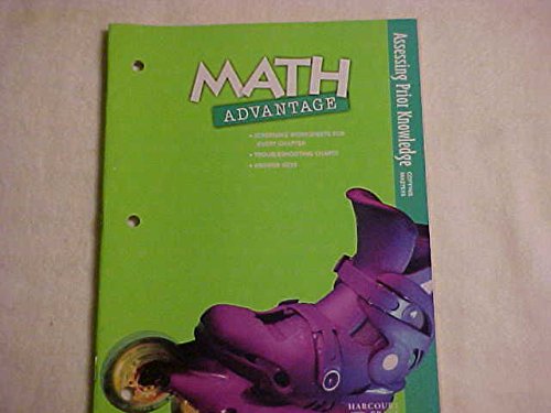 Book Assessing Prior Knwldg Math Advntg Gr7 free