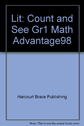 Book Lit: Count and See Gr1 Math Advantage98 free