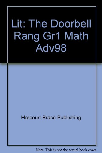 Book Lit: The Doorbell Rang Gr1 Math Adv98 free