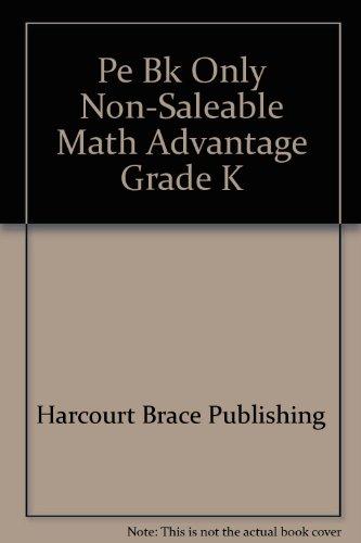 Book Pe Bk Only Non-Saleable Math Advantage Grade K free