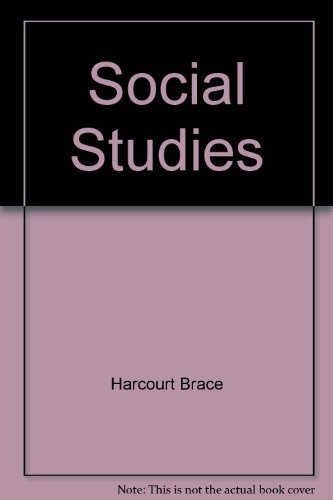 Book Activity Book (My World and Me) (Harcourt Brace Social Studies) free