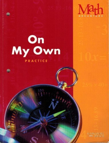 Book Math Advantage, On My Own practice Workbook, Grade 6 free