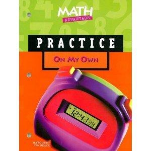 Book Practice On My Own Teacher's Workbook (harcourt Brace Math Advantage Grade 5) free