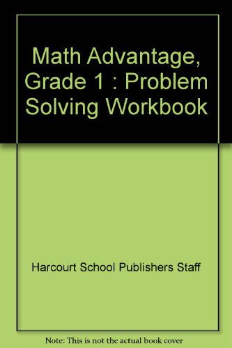 Book Math Advantage, Grade 1 : Problem Solving Workbook free