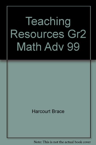 Book Teaching Resources Gr2 Math Adv 99 free