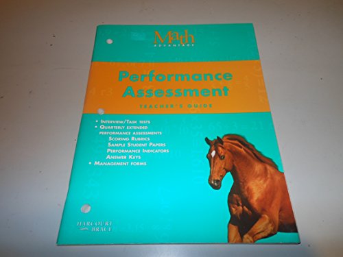 Book X Performance Assessment (Math Advantage, Grade 4) free