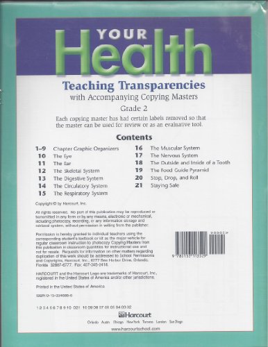 Book Teaching Transparencies with Accompanying Copying Masters, Grade 1 free