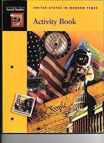 Book Harcourt School Publishers Social Studies: Student Edition Activity Book Grade 5 U.S. in Modern Times free