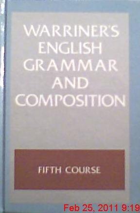 Book Warriner's English Grammar and Composition: 5th Course Grade 11 free