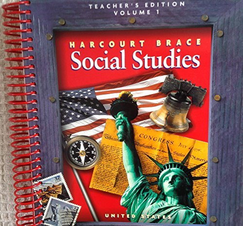 Book Harcourt Brace Social Studies, Grade 5 Vol 1 United States Teacher's Edition free
