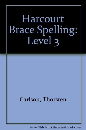 Book Harcourt Brace Spelling: Level 3 free