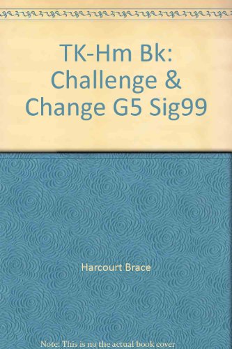 Book TK-Hm Bk: Challenge & Change G5 Sig99 free