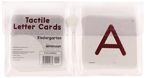 Book Trophies © 2007: Tactile Letter Cards Grades K-1 free