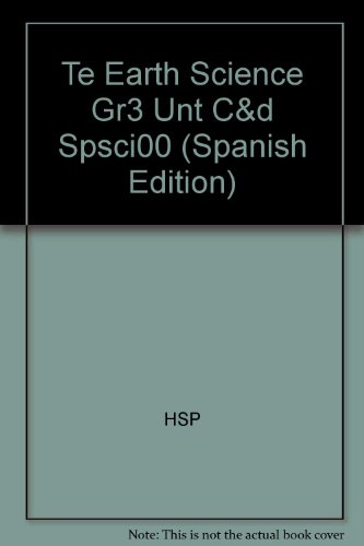 Book Ciencias De La Tierra, Unidades C & D, Grade 3, Edicion Del Maestro free