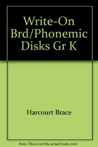Book Write-on Brd/phonemic Disks Gr K (english And Spanish Edition) free