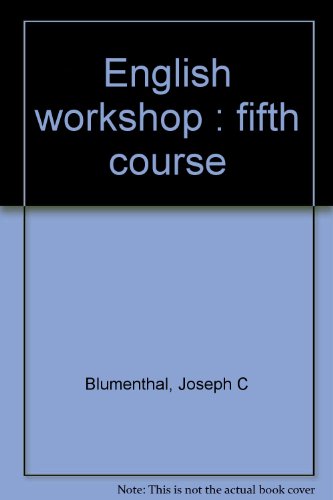 Book English workshop : fifth course free