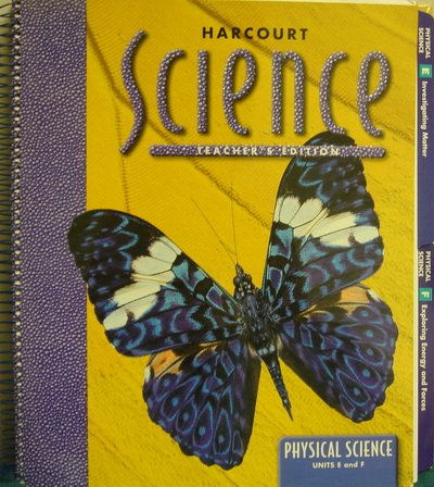 Book Harcourt Science Physical Science, Grade 3 Units E and F, Teacher's Edition free