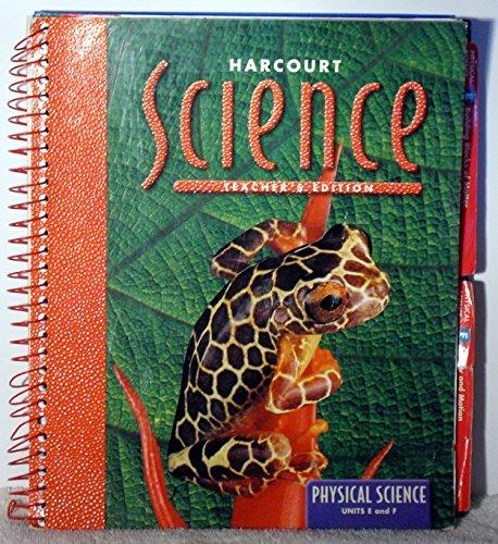 Book Science (Physical Science Units E and F) Teacher's Edition free