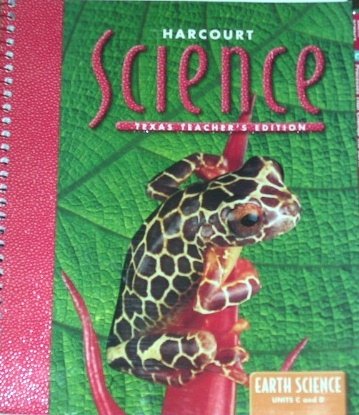 Book Harcourt Science: Texas Teacher's Edition, Earth Science Units C & D (Grade 5) by Rober M. Jones (2000) Spiral-bound free