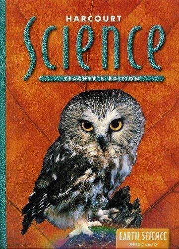 Book Harcourt Science: Earth Science, Grade 6, Units C and D, Teacher's Edition free