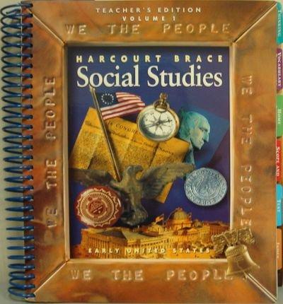 Book Harcourt Brace Social Studies We the People ,Teacher's Edition, Vol.1 free