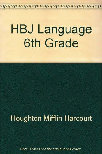 Book HBJ Language 6th Grade free