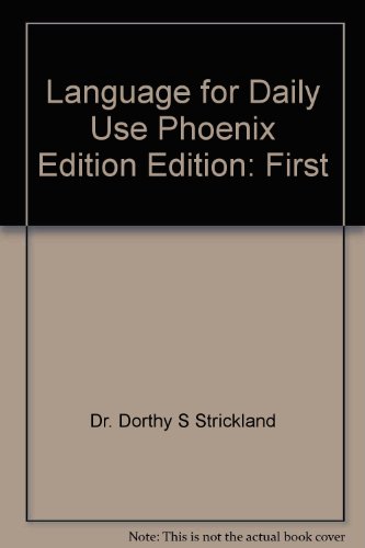 Book Language For Dailly Use, Phoenix Edition free