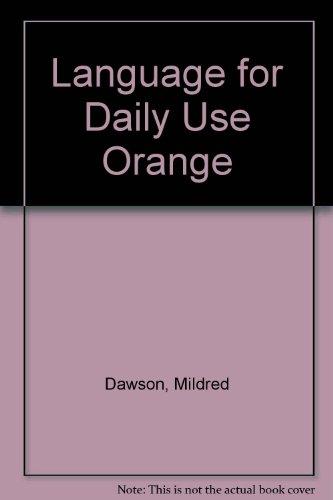 Book Language For Daily Use Orange free