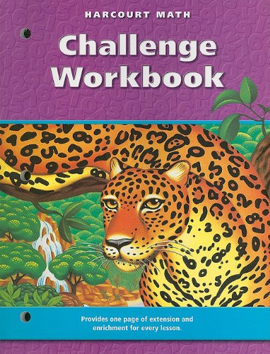 Book Harcourt School Publishers Math: Challenge Workbook Gr6 (math 02 Y010) free