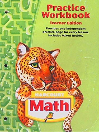 Book Harcourt Math Practice Workbook:  Pupil's Edition Grade 5 free