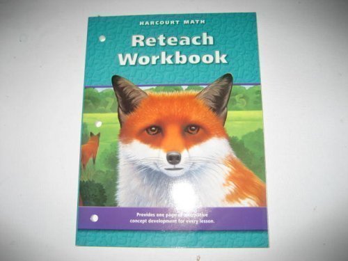 Book Harcourt School Publishers Math California: Reteach Workbook Gr5 (math 02 Y010) free