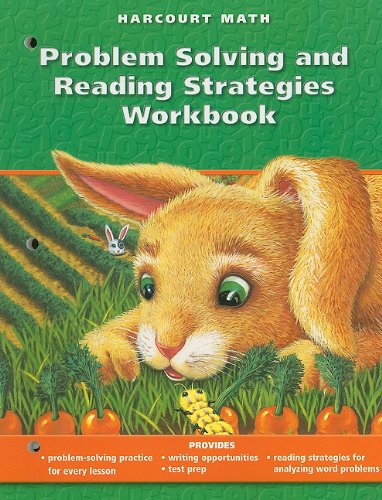 Book Harcourt School Publishers Math: Problem Solving/Reading Strategies Workbook Grade 1 free