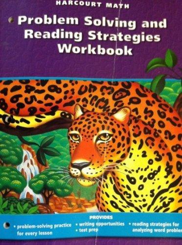 Book Harcourt School Publishers Math California: Problem Solving/Reading Strategies Workbook Grade 6 (Math 02 Y010) free