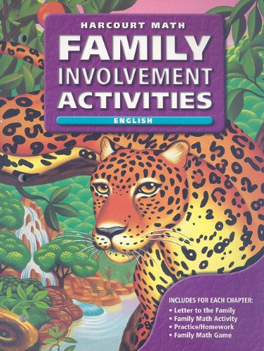 Book Harcourt Math: Family Involvement Activities, Grade 6 free