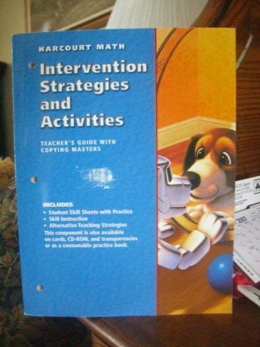 Book Harcourt Math Intervention Strategies and Activities Teacher's Guide with Copying Masters Grade 3 free