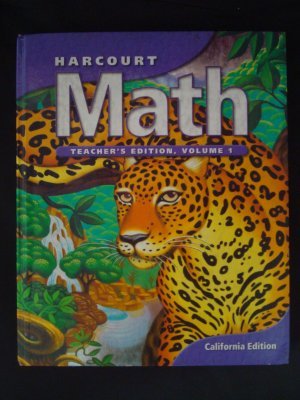 Book Harcourt Math Grade 6 Teacher's Edition Volume 1 free