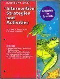 Book Intervention Strategies And Activities: Teacher's Guide With Copying Masters (harcourt Math, Grade 4) free