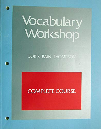 Book Vocabulary Workshop; Complete Course free