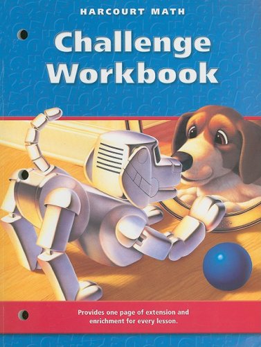 Book Math, Grade 3 Challenge Workbook: Harcourt School Publishers Math (Math 02 Y010) free