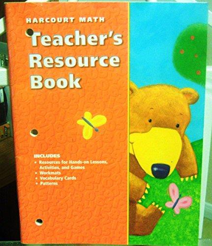 Book Harcourt Math Teachers Resource Book Grade K National/california free