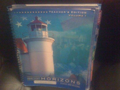 Book Harcourt Horizons States and Regions - Teacher Edition Volume 1 (of 2) (Horizons) free
