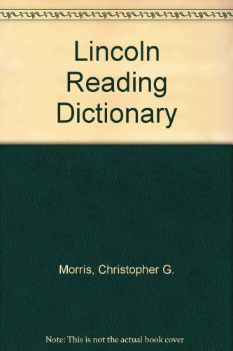 Book Lincoln Reading Dictionary free