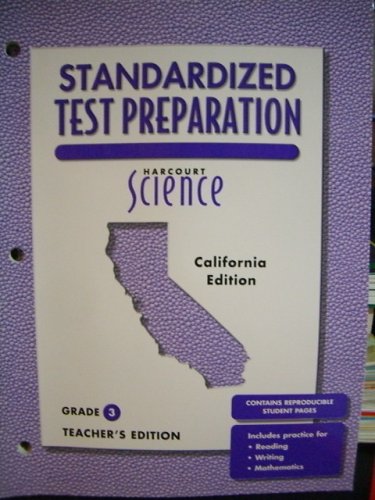 Book Standarized Test Preparation. Grade 3 (california Edition) Teacher's Edition. free
