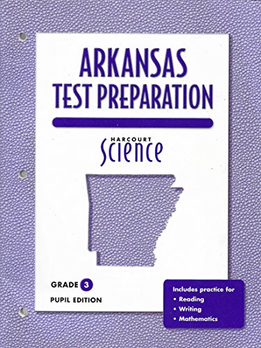 Book Arkansas Test Preparation (harcourt Science, Grade 3) free