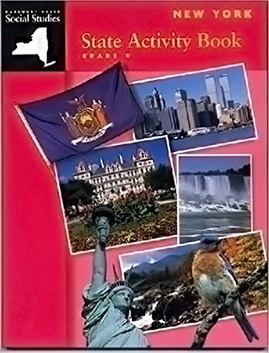 Book Harcourt School Publishers Social Studies New York: State Activity Book Gr4 free