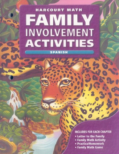 Book Harcourt Math: Family Involvement Activities, Grado 6 (spanish Edition) free